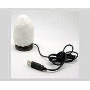 Lámpara de Sal Blanca USB Tierra 3000