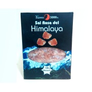 Vista principal del sal rosa del Himalaya gruesa 100% natural Tierra 3000 en stock