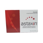 Vista frontal del astaxin 4mg 60 cápsulas Vbyotics en stock