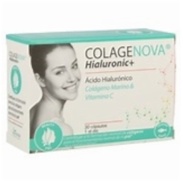 Vista principal del colagenova hialuronic+, acido hialuronico 100 +colageno+vit. c 30 capsulas en stock