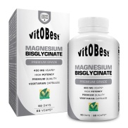 Producto relacionad Magnesium Bisglycinate 400mg 60 cápsulas Vitobest
