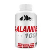 Vista delantera del beta-Alanina 1000 100 triplecaps VitOBest en stock