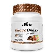 Vista frontal del choco Cream 1Kg VitOBest en stock