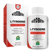 L-Tyrosine 60 cápsulas VitOBest