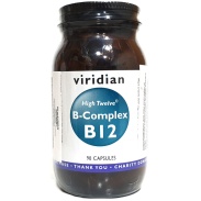 B 12 con B-complex high twelve vegan 90 cápsulas Viridian