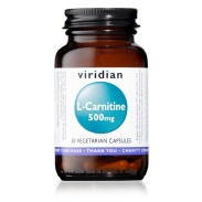 L-Carnitina 500mg vegano 30 cáps Viridian
