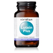 Vista principal del luteína plus vegano 30 cáps Viridian en stock