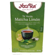 Té verde matcha limón 17 bolsitas Yogi tea