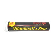 Vista delantera del vitamina C + Zinc 20 comprimidos efervescentes Ynsadiet en stock