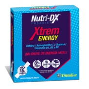 Vista delantera del xtrem energy 12 sticks nutri-dx  Ynsadiet en stock